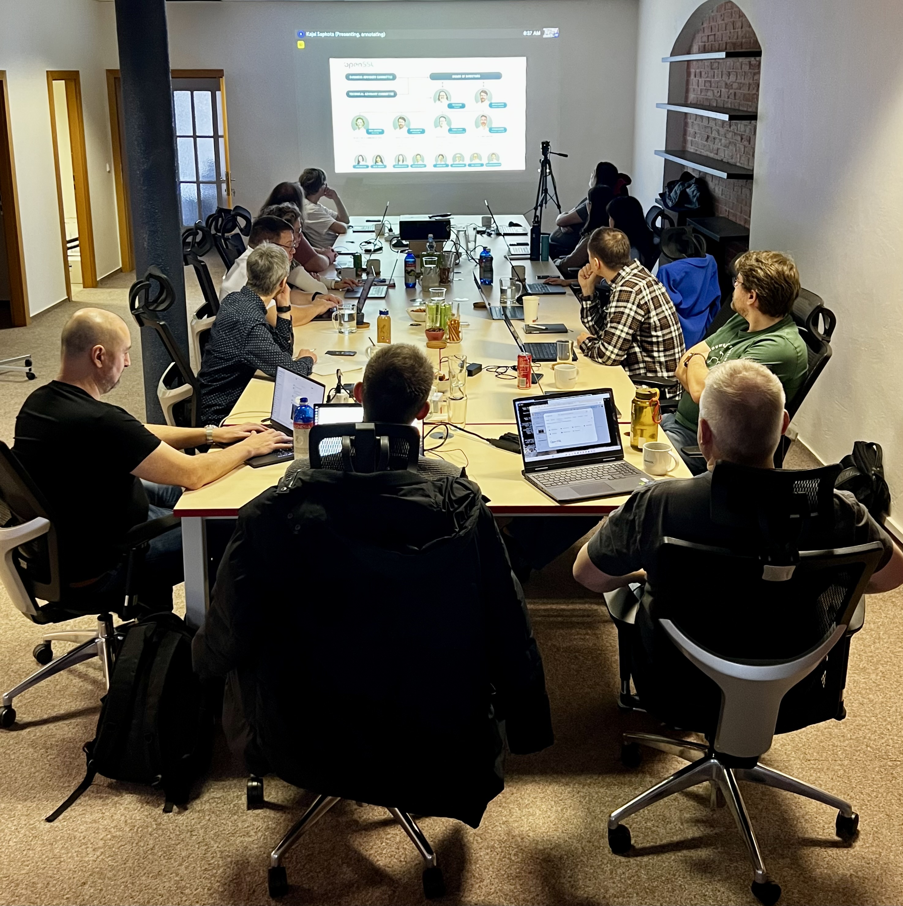 OpenSSL Project Having a Meeting